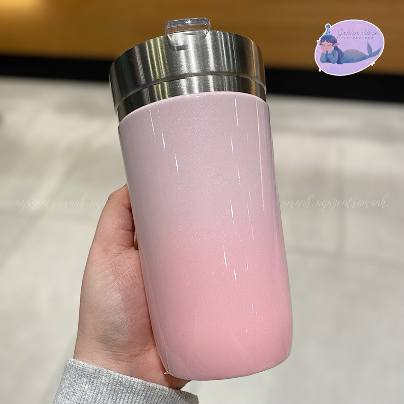 [Limited Stock] STARBUCKS BÌNH GIỮ NHIỆT SPRING PINK STANLEY 473ML