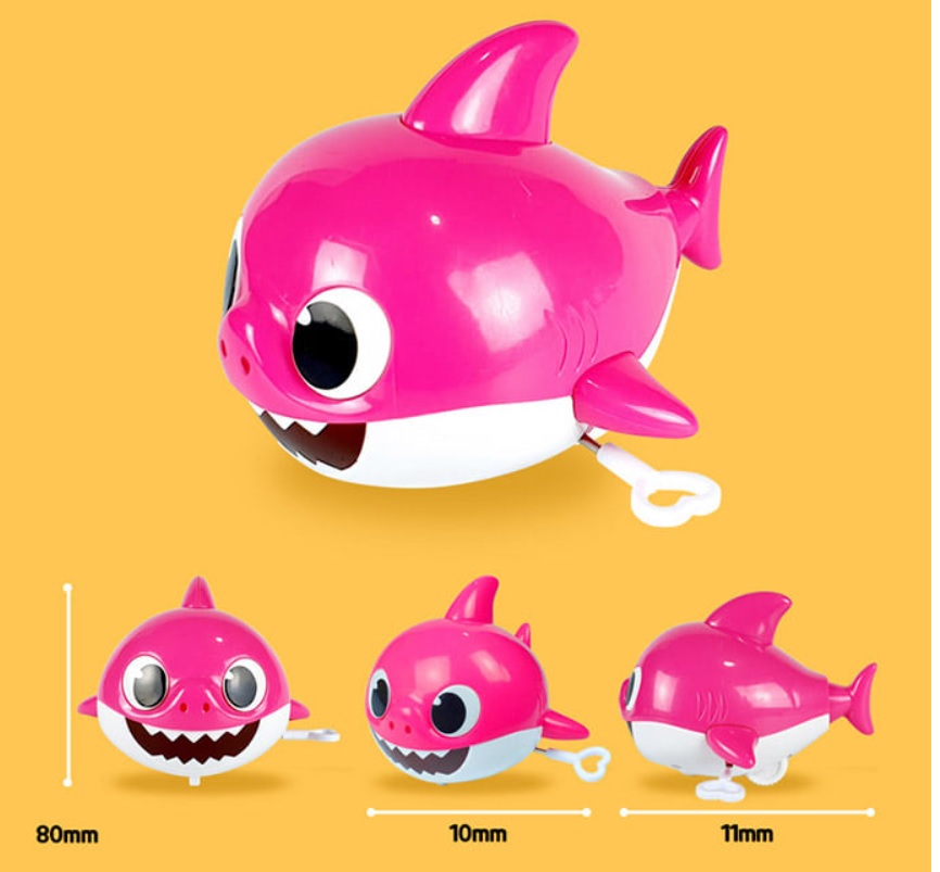 [PINKFONG] Baby Shark Spring Windup Play Toy/ 3 Types/ Set Lazada PH