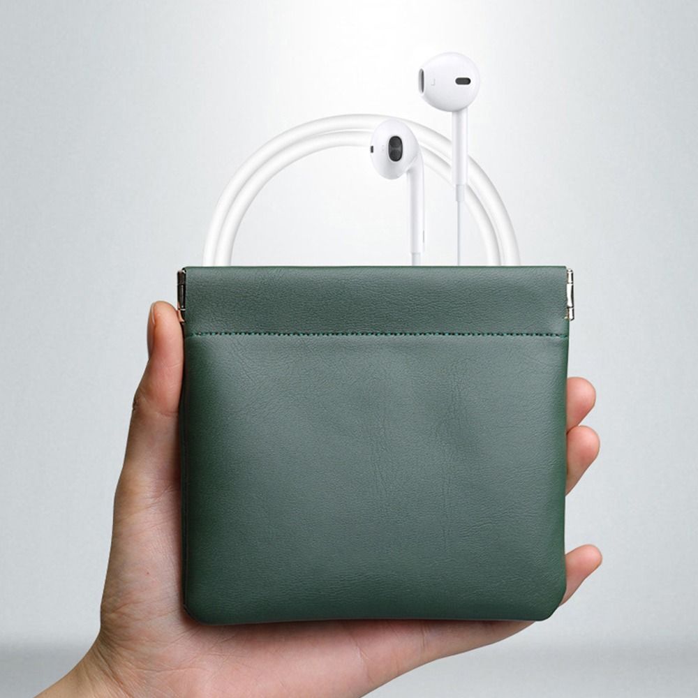 Mini power charger papers cell phone bag organizer data cable earphone protective case