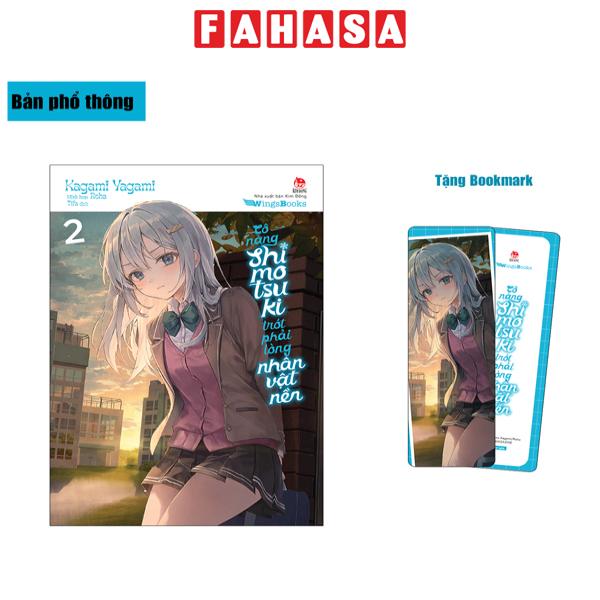Fahasa - cô nàng shimotsuki trót phải lòng nhân vật nền - tập 2 - tặng kèm bookmark