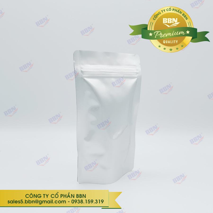 Túi zip đứng 2 mặt bạc 12x17cm TL 100g (kg)