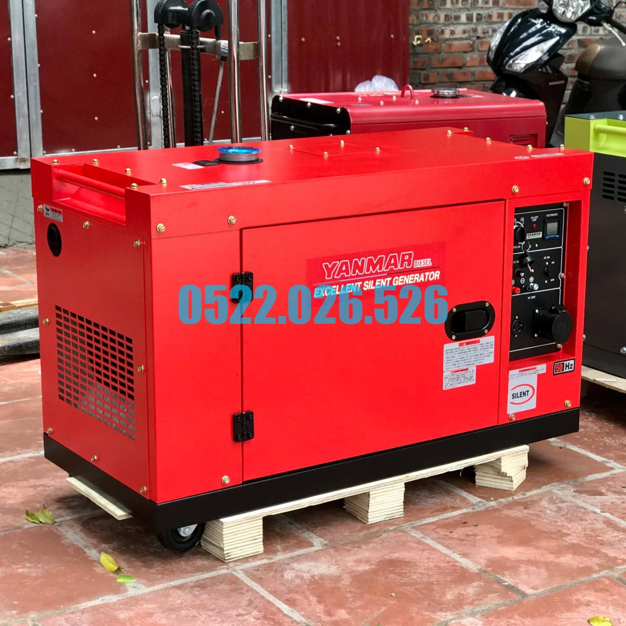 Máy Phát Điện Chạy Dầu 7kw Yanmar YM 700VS