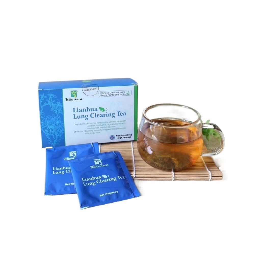 Lianhua Lung Clearing Tea Deep Cleaning of Lung Toxin (1Box 20sachets ...