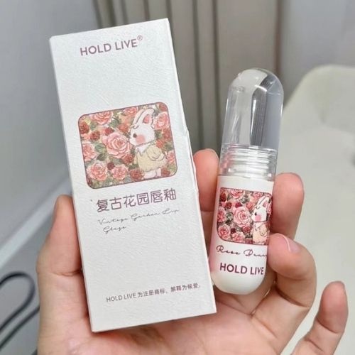 Son kem lì thỏ hoa HOLD LIVE Velvet
