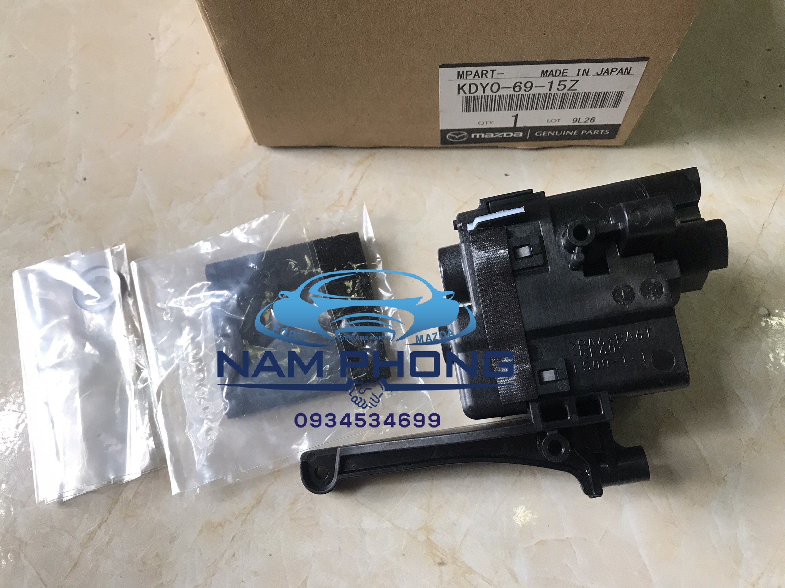 Mô tơ gập gương Mazda 2 3 6 CX5 16 - KDY06915Z - MixASale