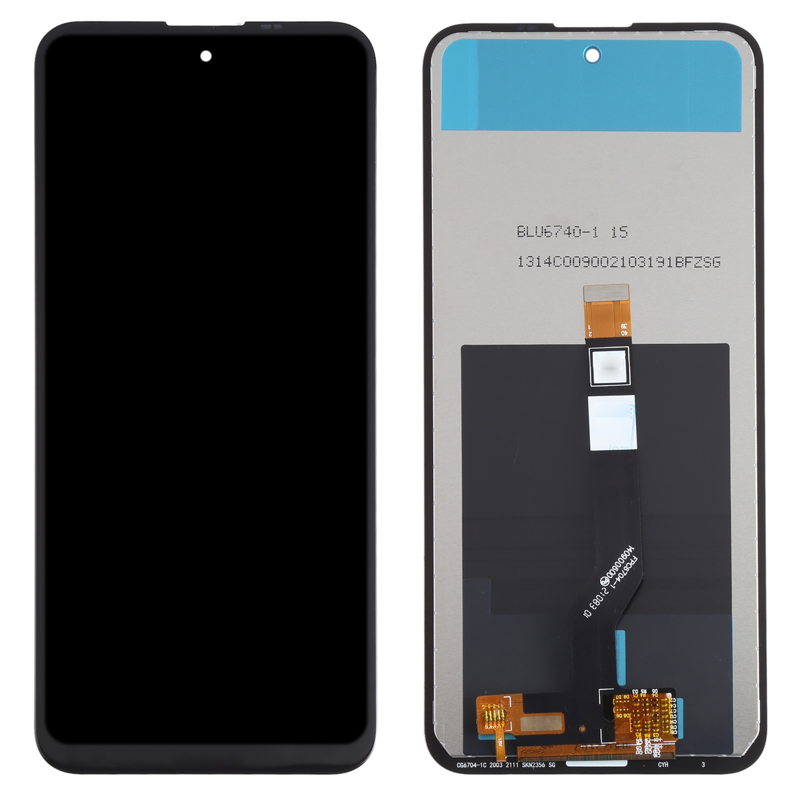 LCD Screen and Digitizer Full Assembly for Nokia X10 TA-1350 TA-1332(Black)(As You Like it)
