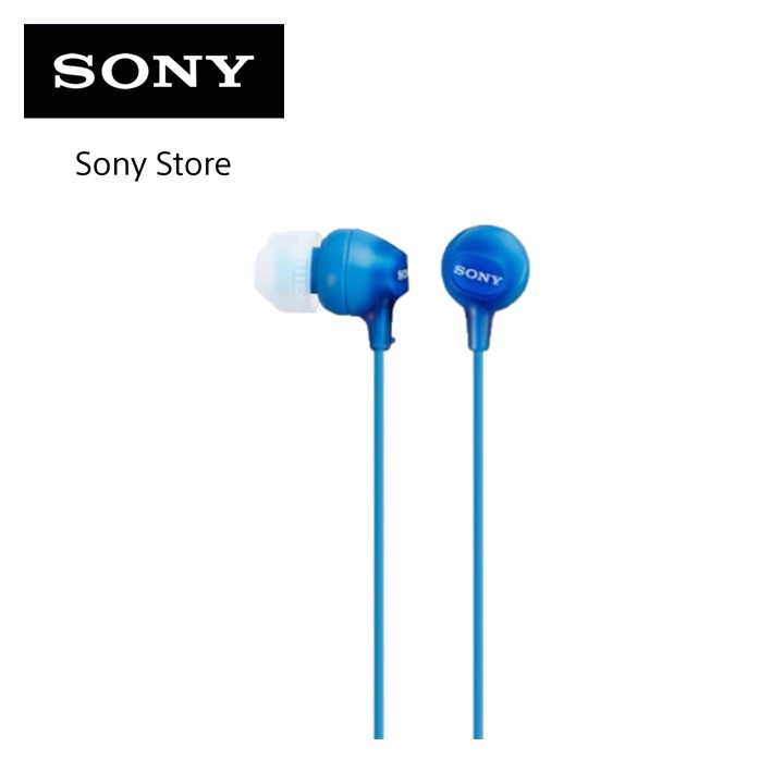 sony earbuds blue