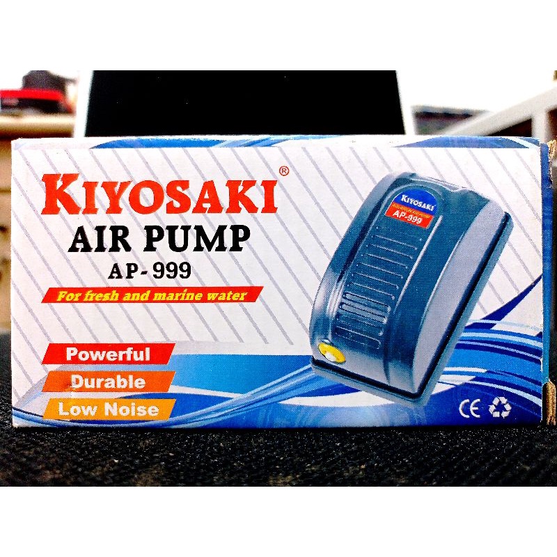 Airpump aerator udara KIYOSAKI AP 999 Pompa udara oksigen lubang satu