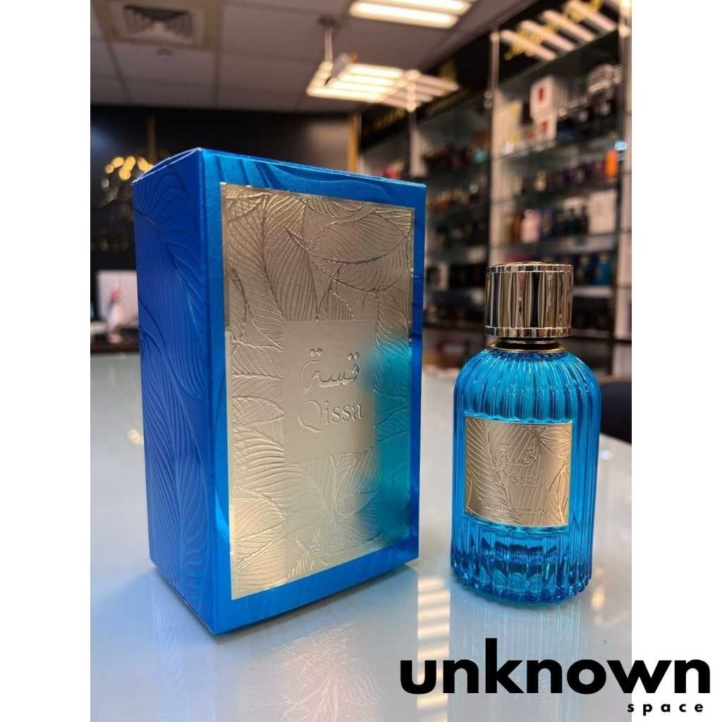 Paris Corner Qissa Blue Eau De Parfum – 100 Ml, Unisex Duft | Frische Zitrusnoten, Exotische Blumen, Warme Holzige Basis, Von Bergamotte Bis Amber