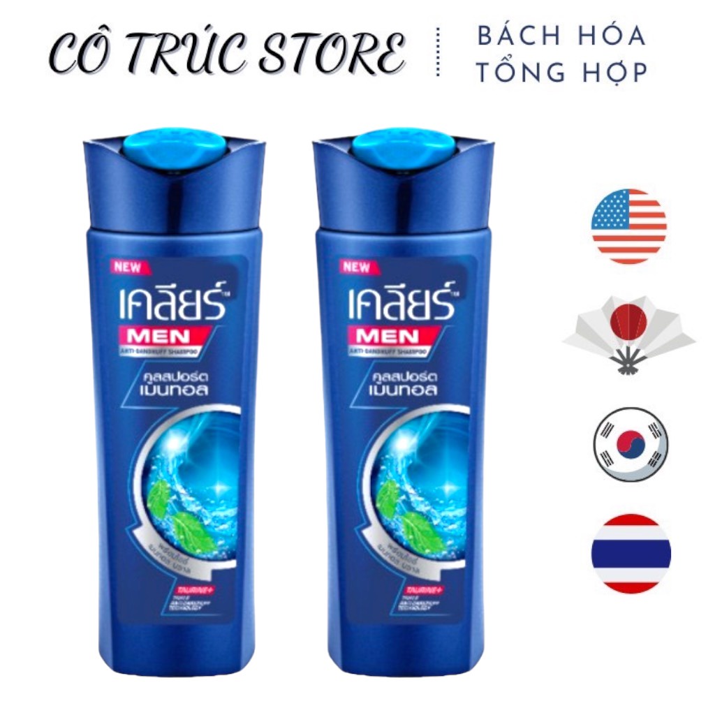 [NỘI ĐỊA THÁI] DẦU GỘI CLEAR MEN THÁI LAN BẢN MINI SIZE