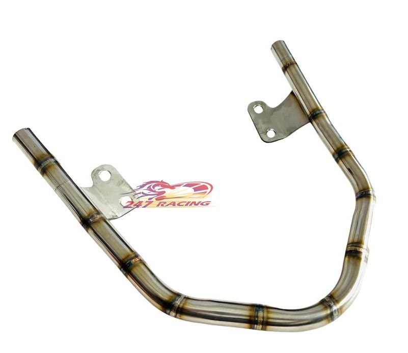 Cảng sau inox chạy vảy cá titan gắn xe máy wave a110 blade s110 rsx rs100 wave a100