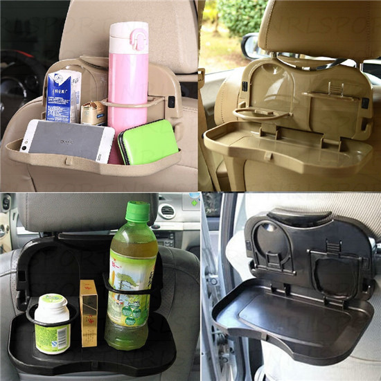 locall seller Folding Auto Car Back Seat Table Drink Food Cup Tray Holder Stand Desk
