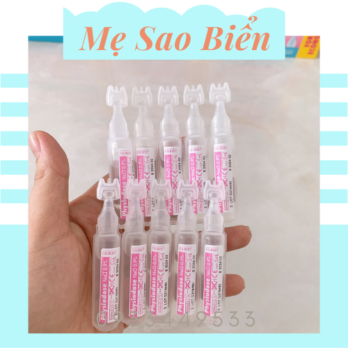 Nước muối sinh lý Pháp Physiodose/ Gifrer cho trẻ sơ sinh