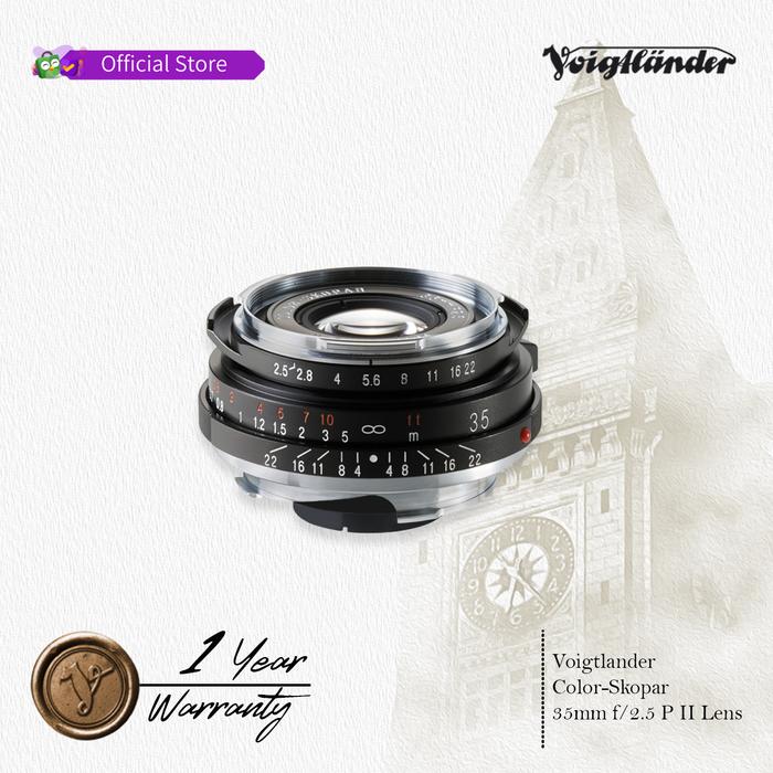 Voigtlander Lens 35mm P II Color-Skopar for Leica M Lazada