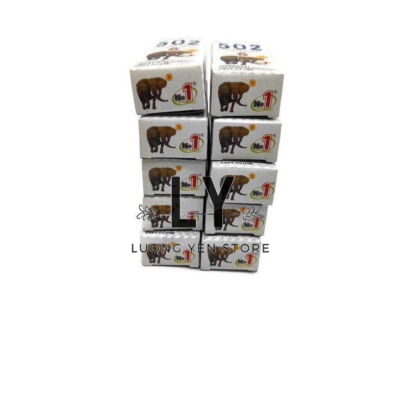 【Combo 10 chai】keo dán sắt , gỗ ,... đa năng con voi 502