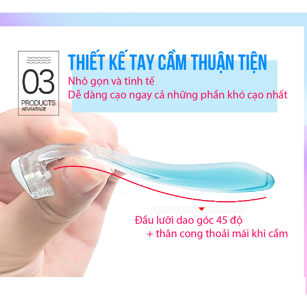 Set 2 Dao Cạo Vùng Bikini KAI Razor for Bikini Line