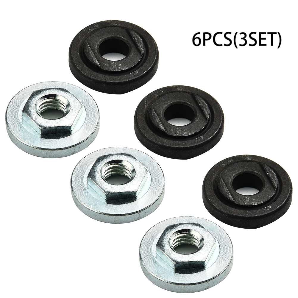 2Pcs Hex Nut Set Tools Replacement For 100 Type Angle Grinder Accessories New