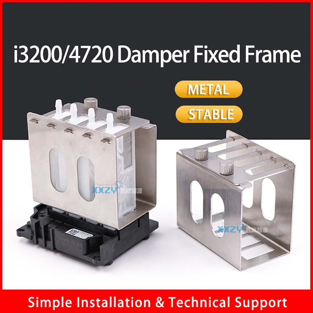 【Daily Deals】 Eco-Solvent Printer I3200 4720 Printhead Ink Damper Fixing Frame For Large Format Printer Damper Holder Fixed Mount