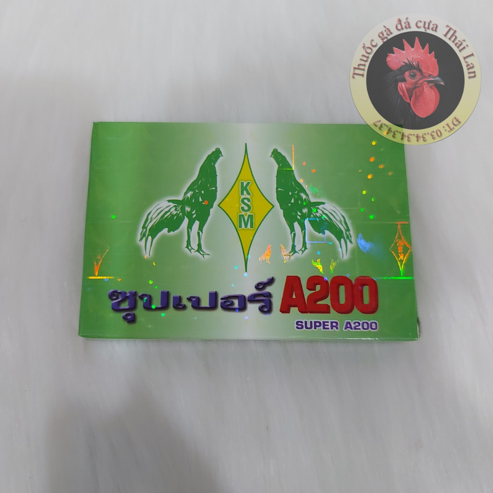 [HCM]A200 - siêu công hiệu (1 hộp / 10 viên) giúp tan máu bầm , tránh tạo ké , nhanh hồi sức dành cho gà
