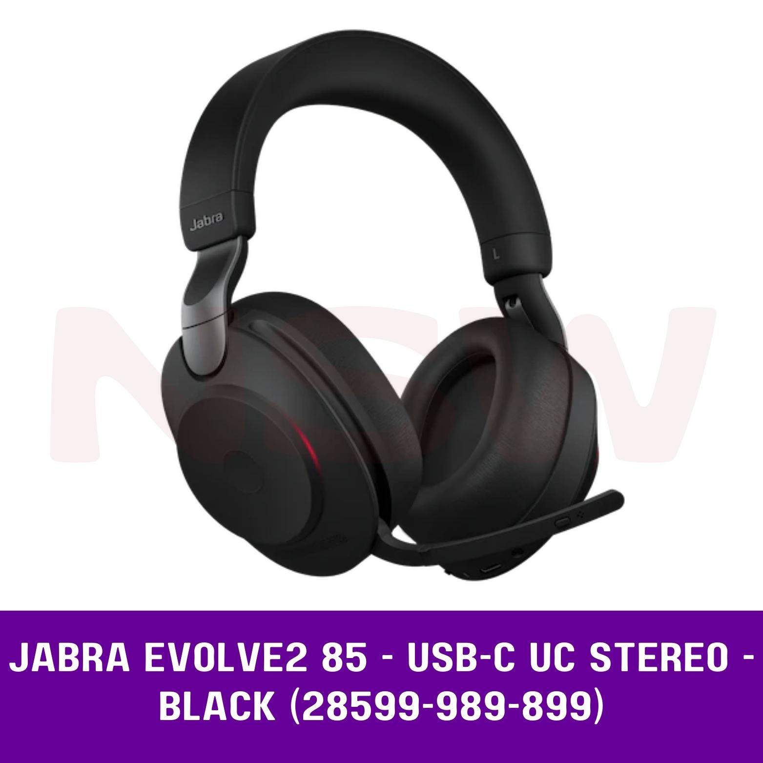 Usb C Jabra Evolve2 85 Uc Stereo Jabra Evolve2 85 Charging Stand