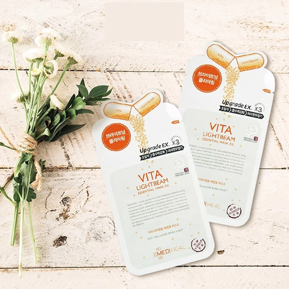 Combo 10 Mặt nạ Mediheal Essential Mask Ex 24ml ( Teatree, Placenta, Collagen, Vita Lightbeam)