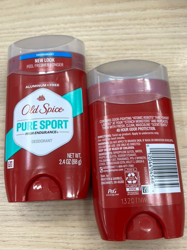 Sáp Khử Mùi Cho Nam OLD SPICE PURE SPORT 85gr