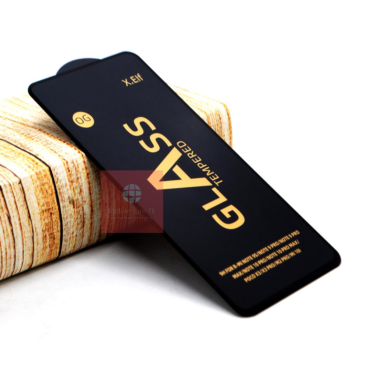 9D Tempered Glass Protector OG Quality Glass Protector For Xiaomi Redmi Note 10 Pro