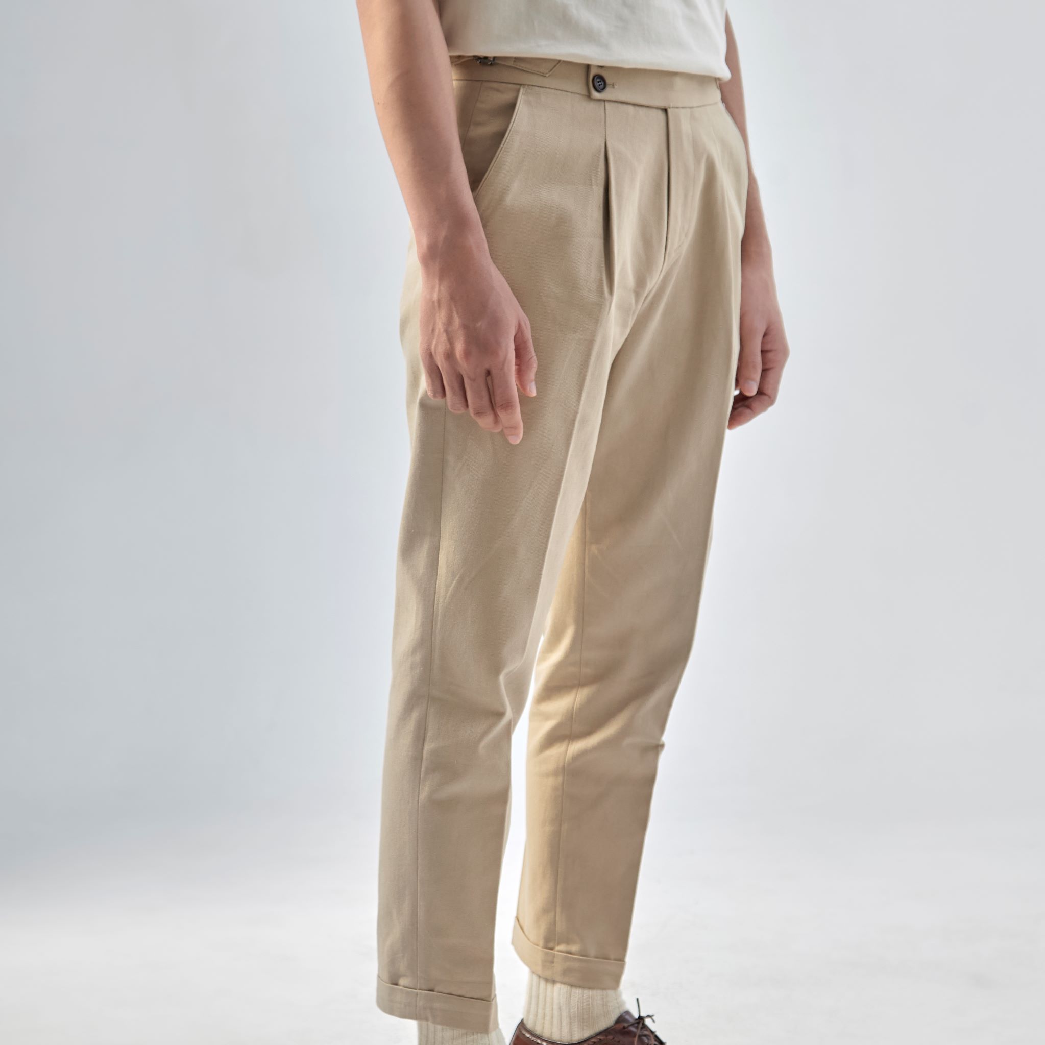 Quần Âu - Side Tab Trouser - OLDERISTER - Tiệm Cũ Kĩ