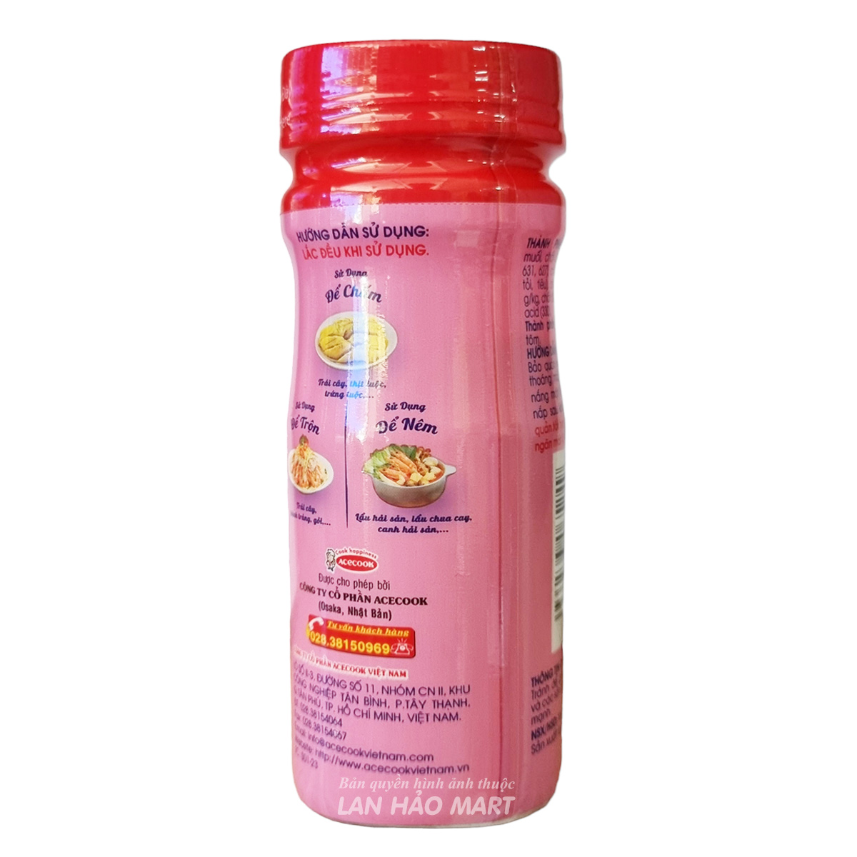 MUỐI CHẤM HẢO HẢO TÔM CHUA CAY HŨ 120G (HŨ)