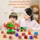 Mc DIY 100/200pcs My Building Block World Children's Educational Magnetic Building Block Assembly Toys. 