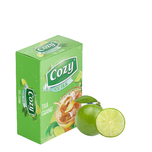 Trà Hoa Qủa COZY ICE TEA Hòa Tan Đủ Vị ( Hộp 16 gói x 15gr)
