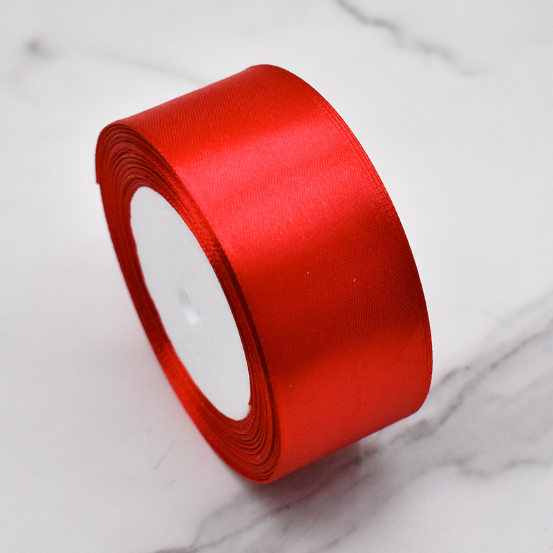 Cuộn ruy băng lụa trơn bề rộng 4cm