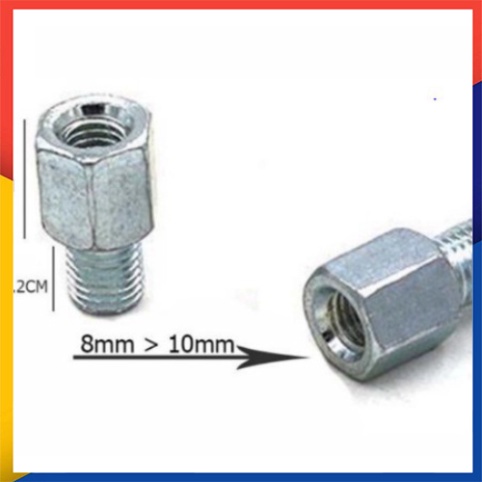 Ốc chuyển đổi zen gương nối chân gương xe máy