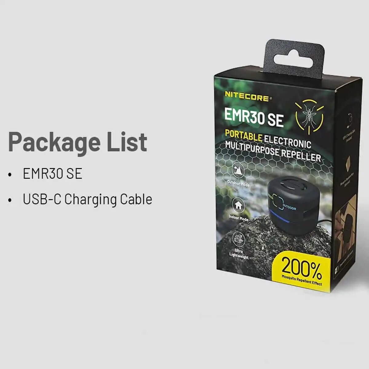 NITECORE EMR30 SE is suitable for outdoor camping.