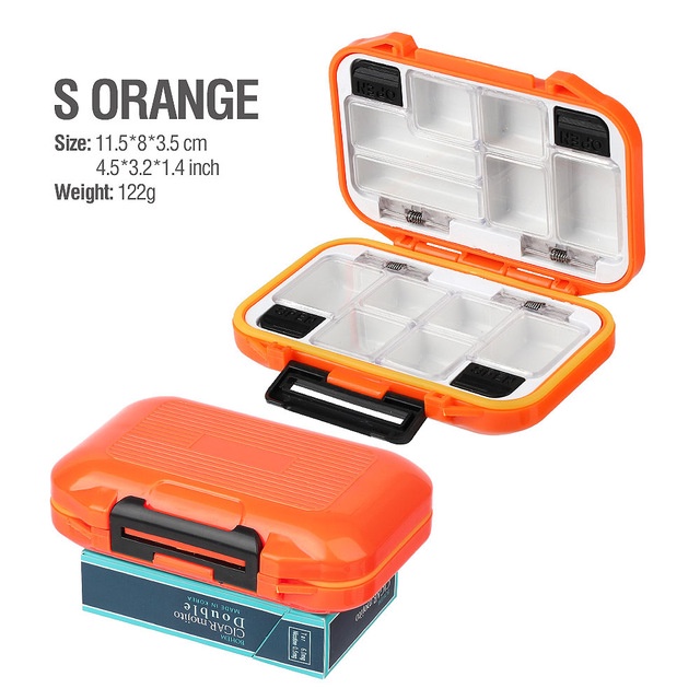 Large Capacity 24/28 Grid Fishing Gear Accessories Waterproof sub-Box Fishing Hook Supplies Tool Storage Box Fishing Tackle Box