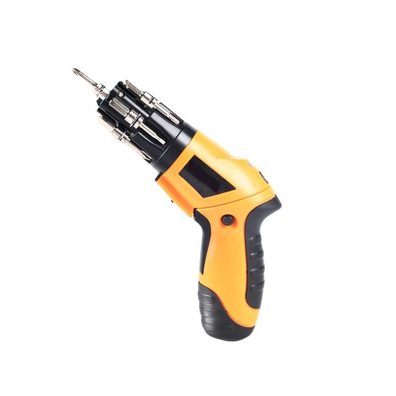 3.6V Dual Bearing Folding Electric Screwdriver Multi functional Small Lithium Battery Hand Electric Drill