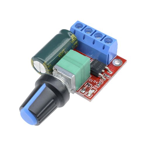 Dipprun 5a 90w dc-dc 12v dc pwm motor speed controller module 4.5v-35v governor 24v adjustable speed regulator switch control