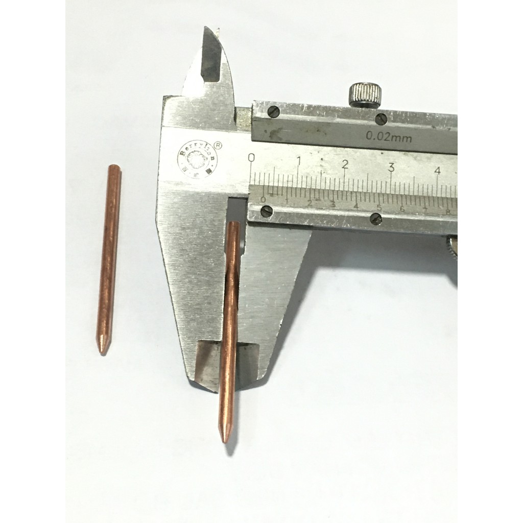 1 CẶP KIM HÀN CELL PIN 3mm dài 5cm( ĐỒNG HỢP KIM CHUYÊN DỤNG )
