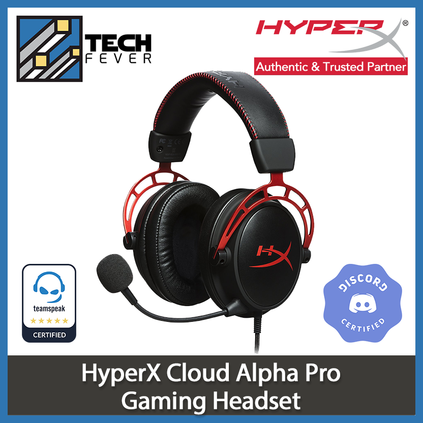 Hyperx Cloud Alpha Pro Gaming Headset Dual Chamber Drivers Award Winning Comfort Durable Aluminum Frame Detachable Microphone Works With Pc Ps4 Ps4 Pro Xbox One Xbox One