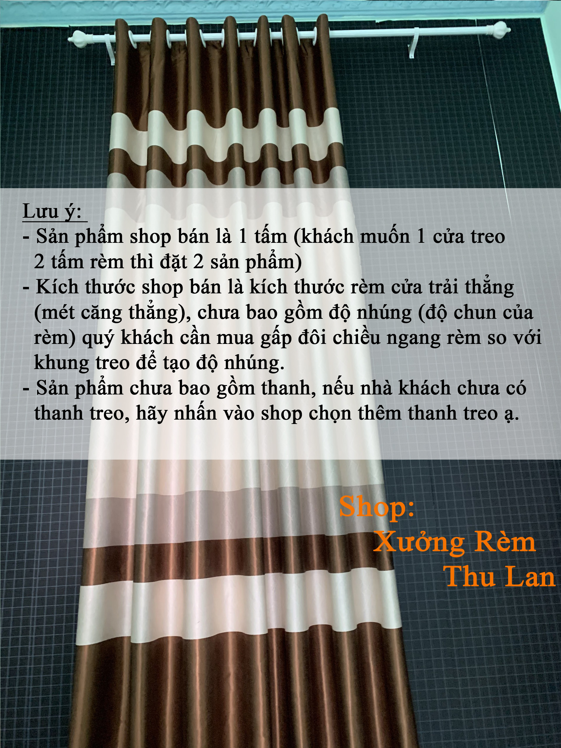 RÈM CỬA, MÀN CỬA SỔ HOẶC CỬA CHÍNH