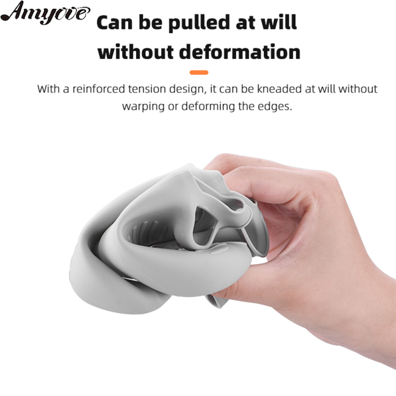 Protective Case Silicone Skin Cover Compatible For Dji Mini 3 Pro Rc With Screen Remote Control Dust Cover