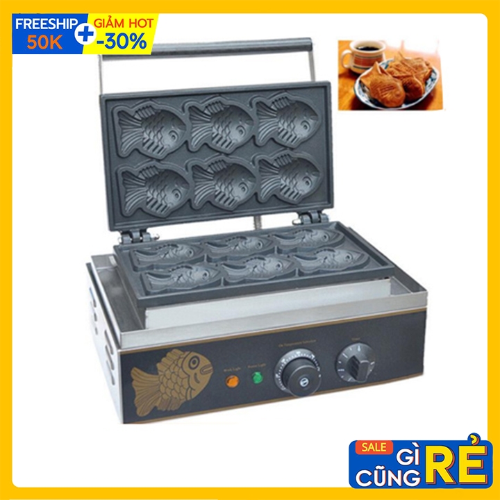Máy làm bánh cá taiyaki công nghiệp