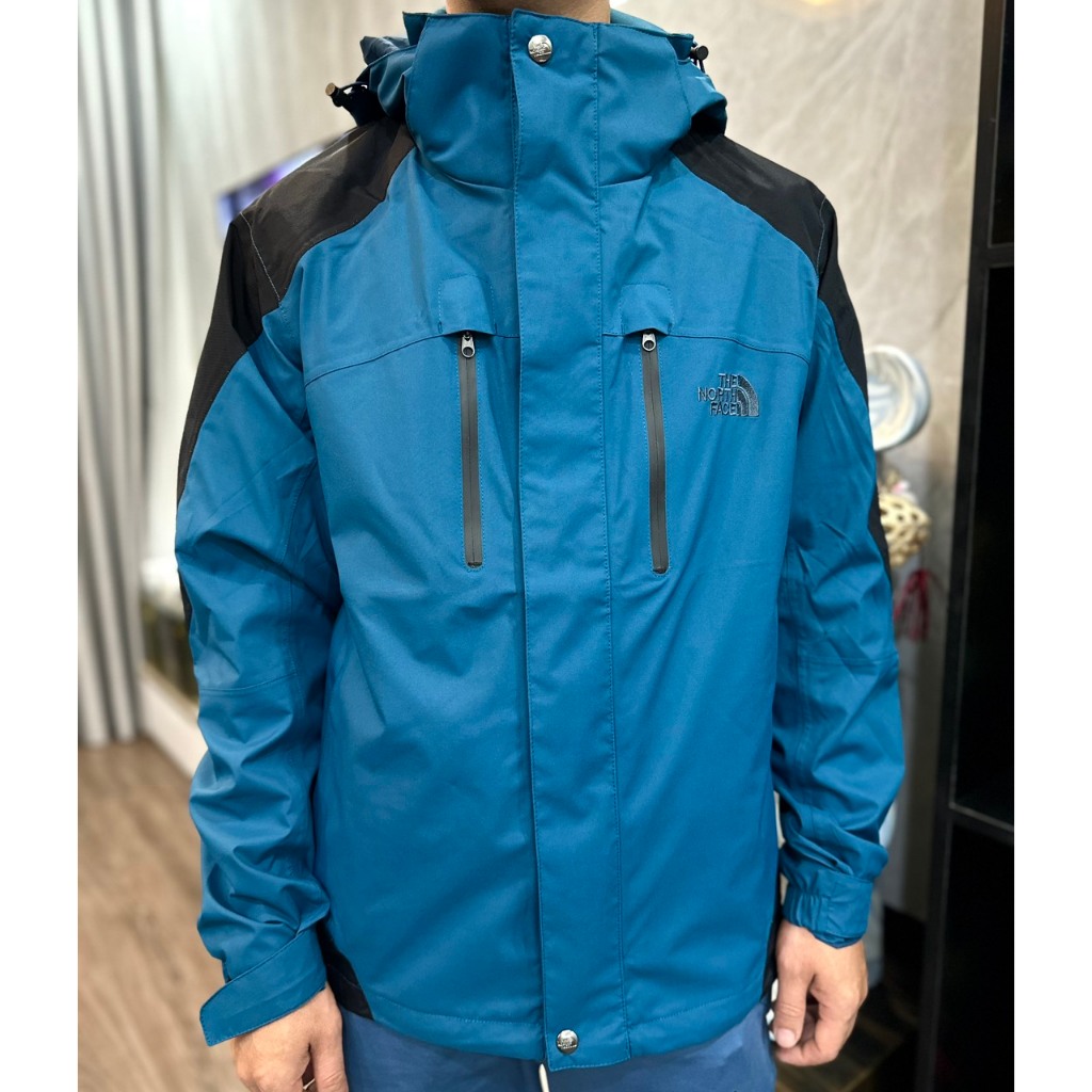 RTDREEY Áo gió 2 lớp Nam Xuất Khẩu Size Châu Âu TNF  Bigsize (65-125kg) Chống Nước, Chống gió dùng đi du lịch, Dã ngoại 346ER