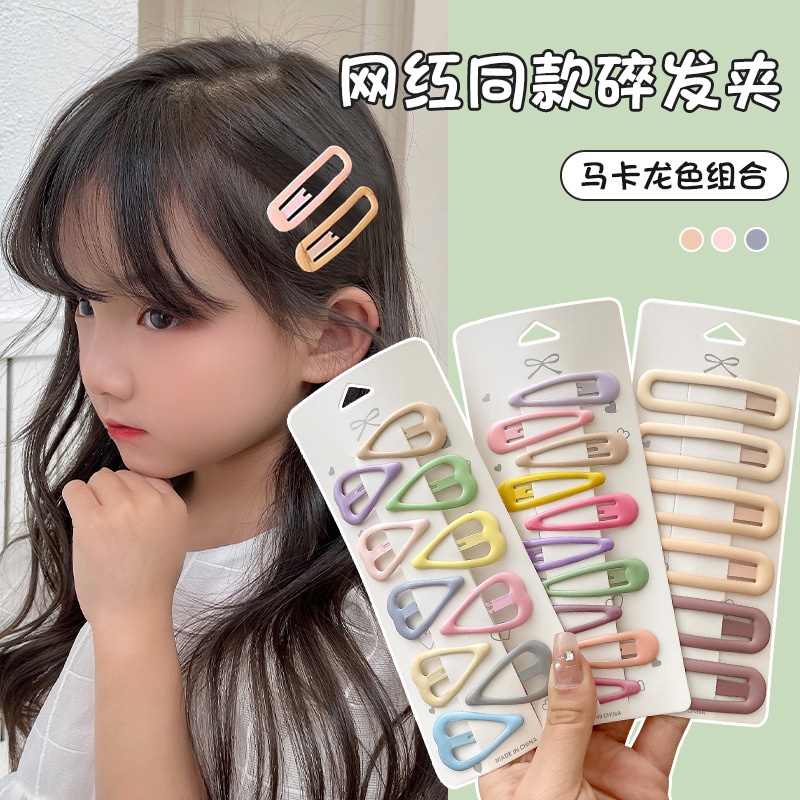 Bộ kẹp tóc kiểu Hàn Quốc xinh xắn cho bé gái