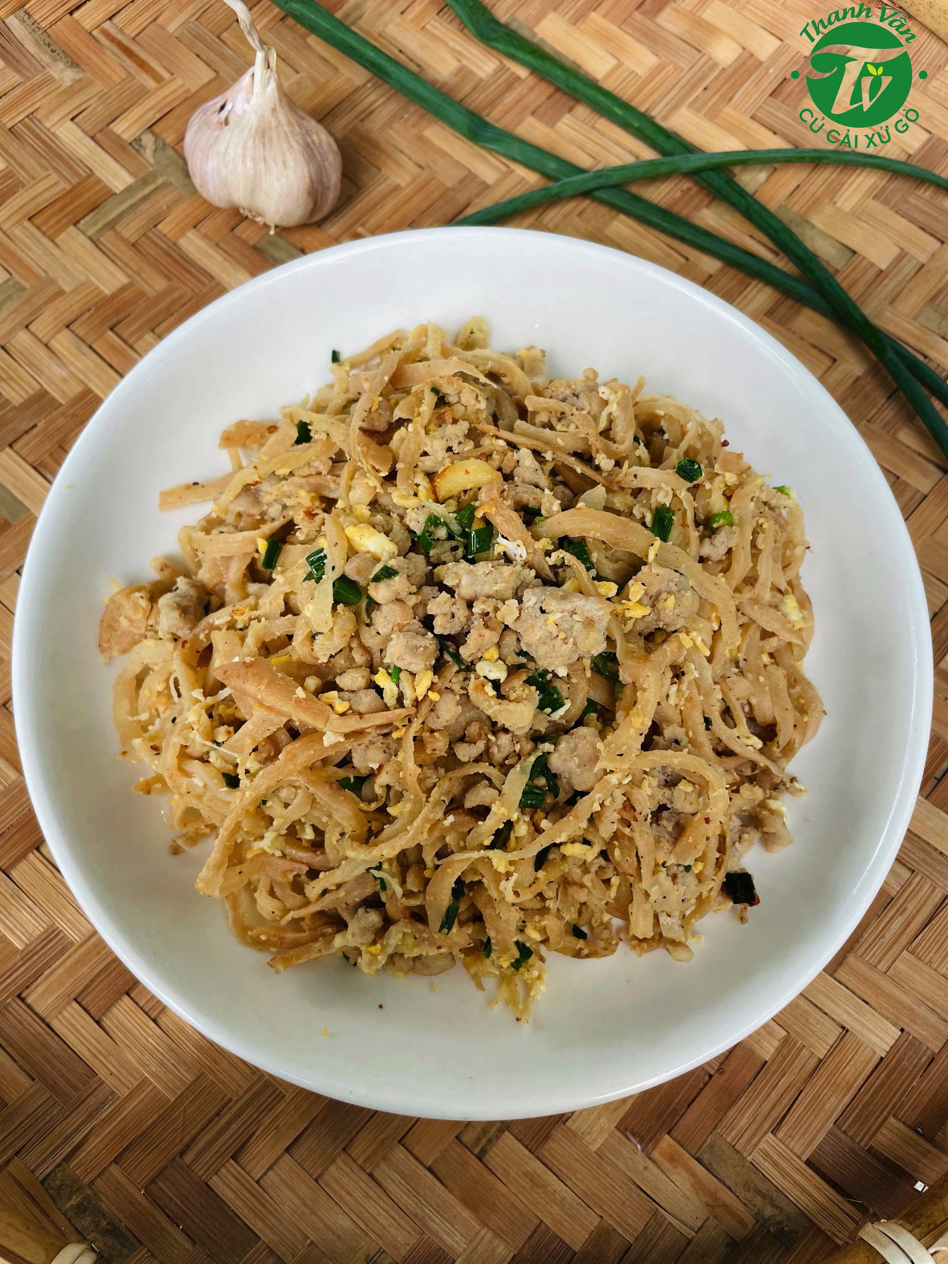Củ cải muối sợi/xá bấu Thanh Vân Gò Công - 500gr