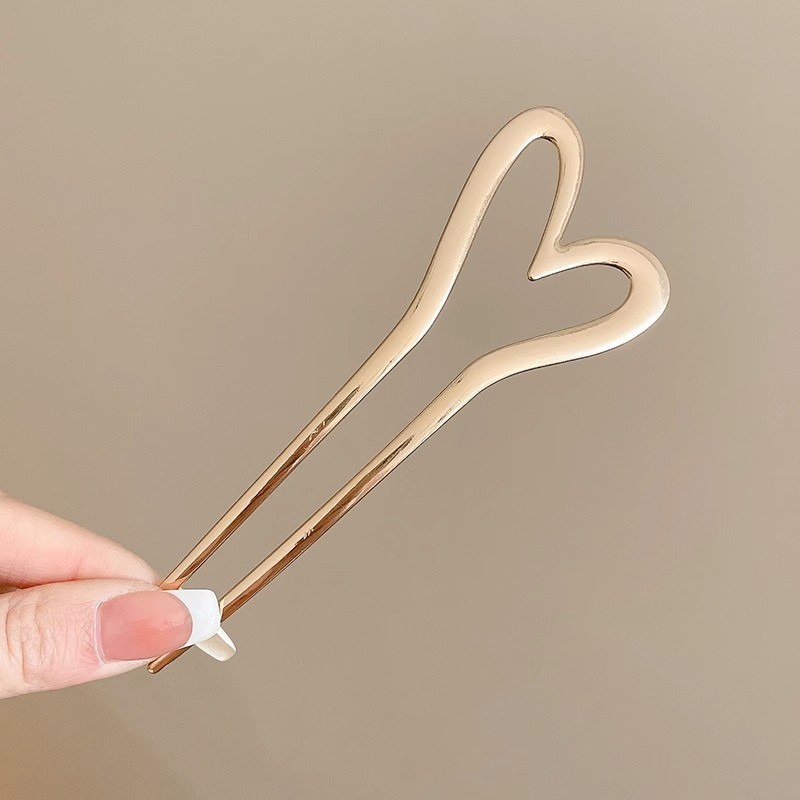 Chinese Ancient Style Rhinestones Pearl Hairpin Elegant Hair Stick Vintage Hair Chopsticks U-shaped Clip