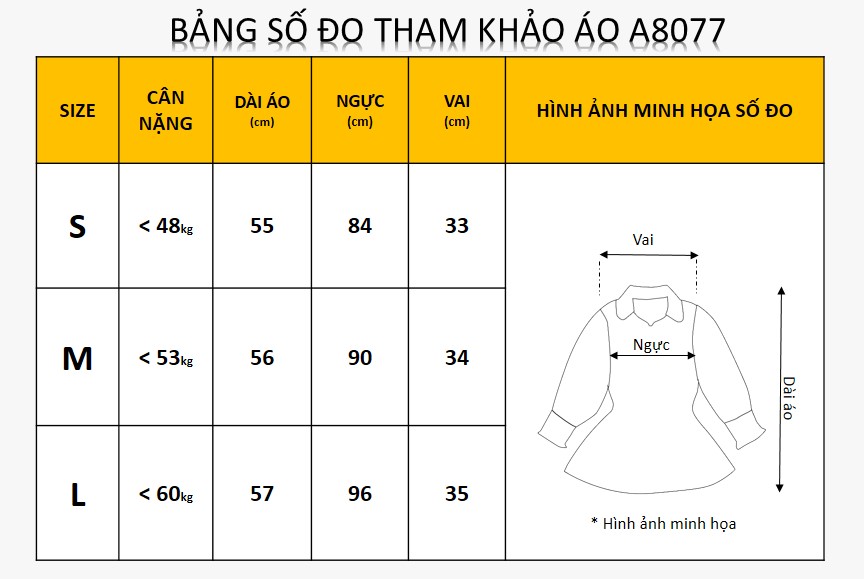 Áo sơ mi nữ tay phồng công sở cổ nhọn CHUU A8077