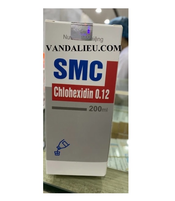 NƯỚC XÚC MIỆNG SMC CHLOHEXIDIN 0.12 - 350ML