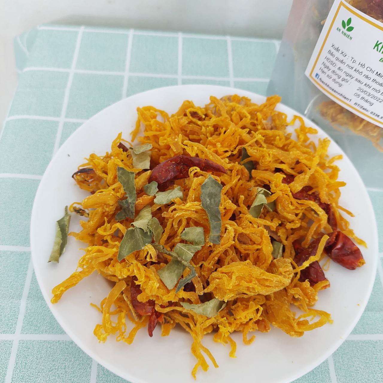 100gr khô gà lá chanh An Nhiên