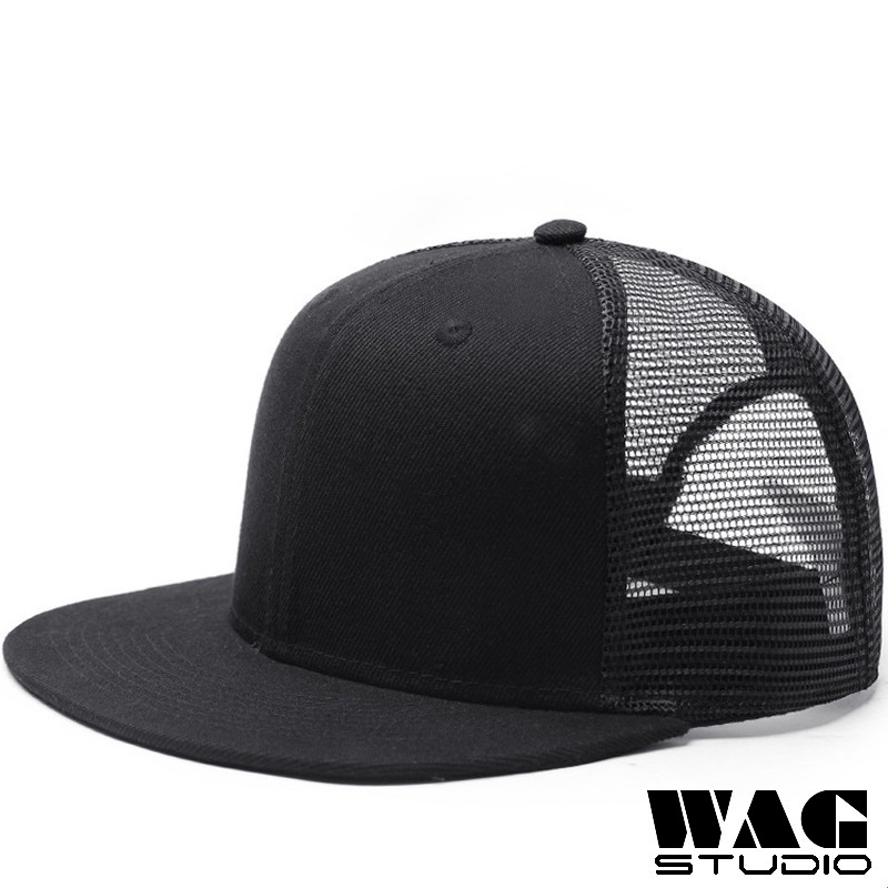 Đồng bằng Mũ lưới bóng chày phẳng vành mũ bóng chày Mũ snapback nam nữ